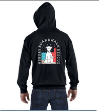 Load image into Gallery viewer, Asbury Boardwalk Rescue Men&#39;s Zip Sweatshirt
